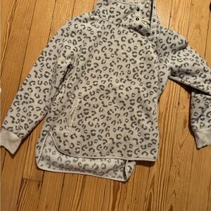 Leopard Print Kids Hoodie